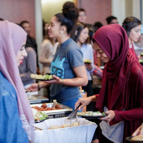 student cafeteria