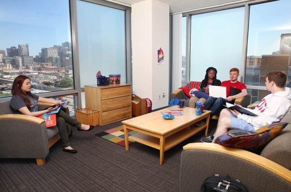 on-campus housing