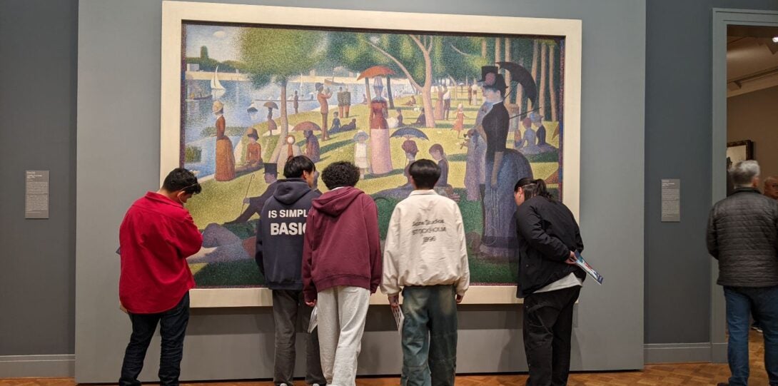 Tutorium Students on Field Trip to the Museum